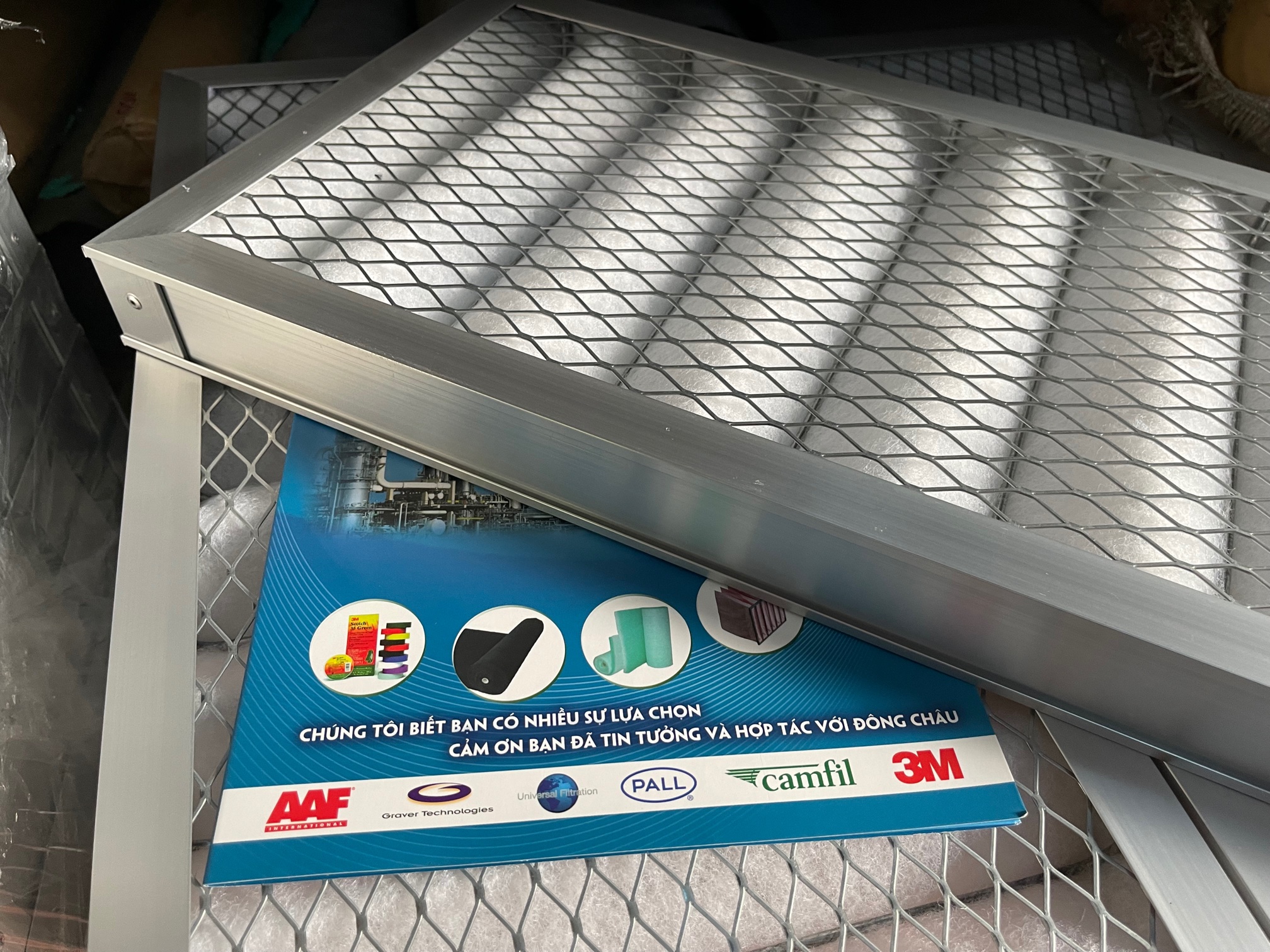 Sản phẩm tiêu chuẩn lọc bụi G4 là gì? nhà máy sản xuất Đông Châu