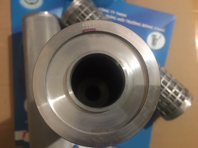 Lõi lọc inox 5 micron dài 10 inch Universal cấu tạo 2 đầu 5 micron 10 inch Lõi lọc inox Universal