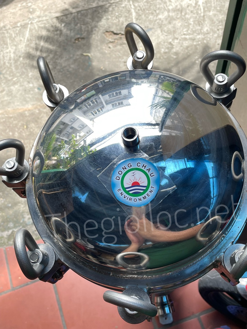 Cấu tạo nắp đậy của Bình lọc Housing 7x40 inch, SS304, DOE Cấu tạo nắp đậy của Bình lọc Housing 7x40 "in", SS304, DOE