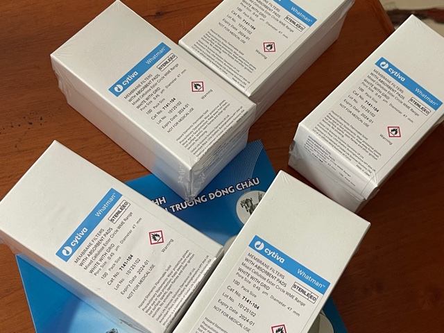 Giấy lọc cặn lọc hóa chất trong Phòng thí nghiieejm 7141-104 Whatman Giấy lọc cặn lọc hóa chất trong Phòng thí nghiệm 7141-104 Whatman