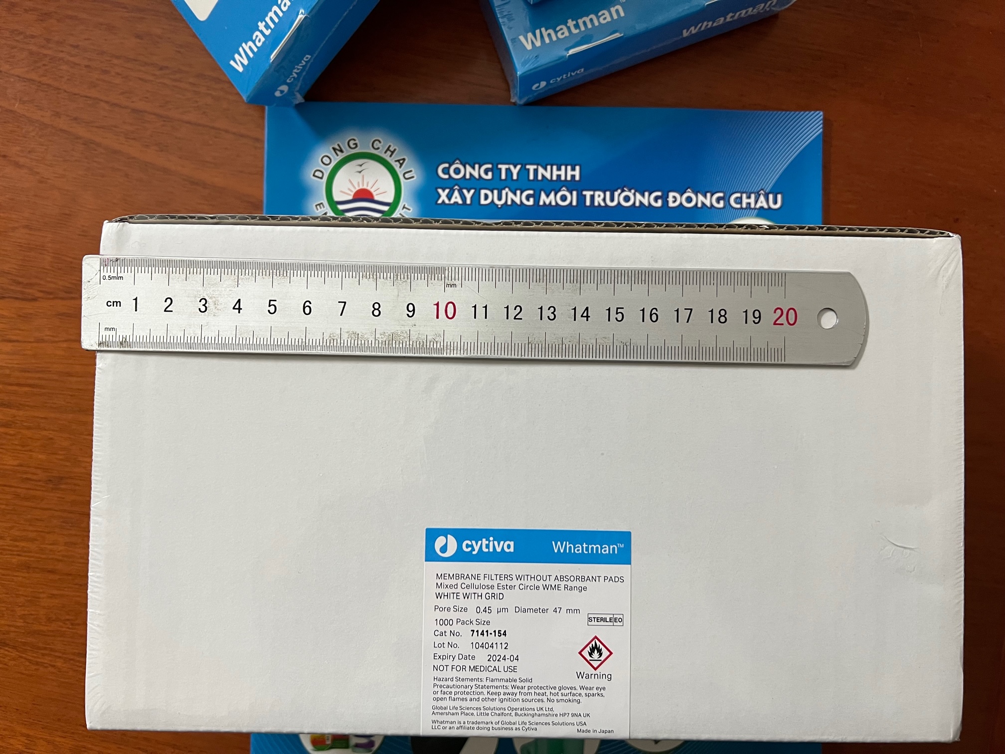 xuất xứ 7141-154 Whatman Màng lọc PTN Cenluloz Nitrate 0.45 micron