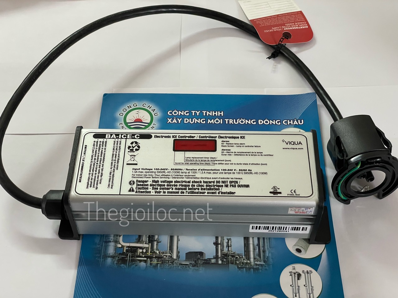 Đông Châu phân phối BA-ICE-C Tăng phô (Ballast chấn lưu) Đèn UV Viqua Canada