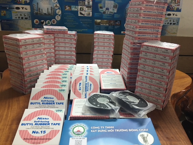 cung cấp giá tốt Băng keo cao su cách điện Nitto N15