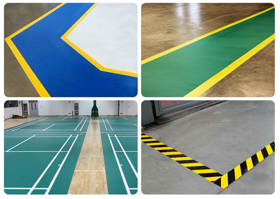 Ứng dụng của băng keo dán sàn, dán nền Ứng dụng của băng keo dán sàn, dán nền