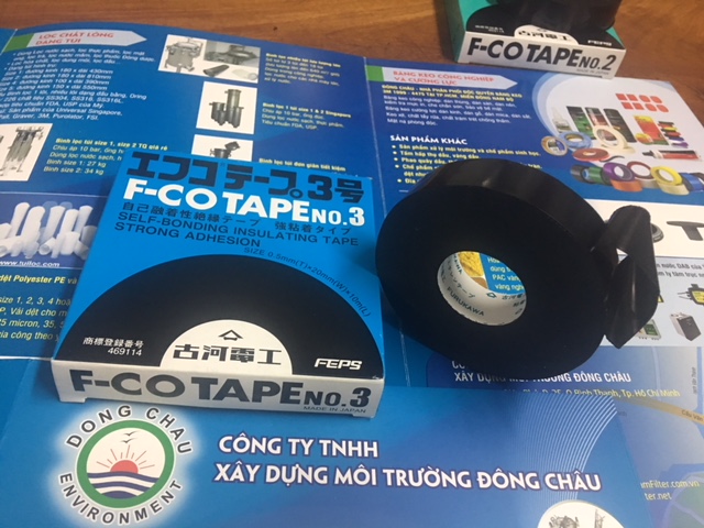 Băng keo điện F-Co Tape No.3 Nhật Bản chính hãng