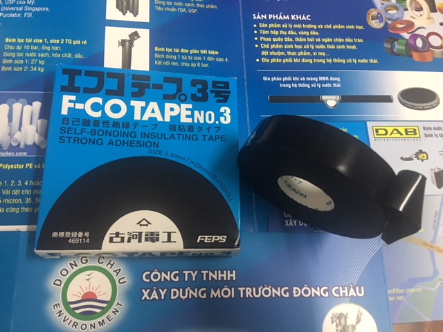 kiểm tra hàng Băng keo điện F-Co Tape No.3 Nhật Bản