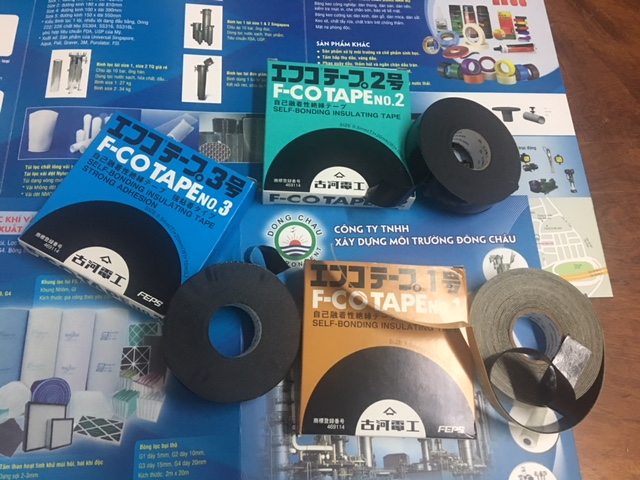 chất liệu Phân phối băng keo điện F-Co Tape Nhật Bản