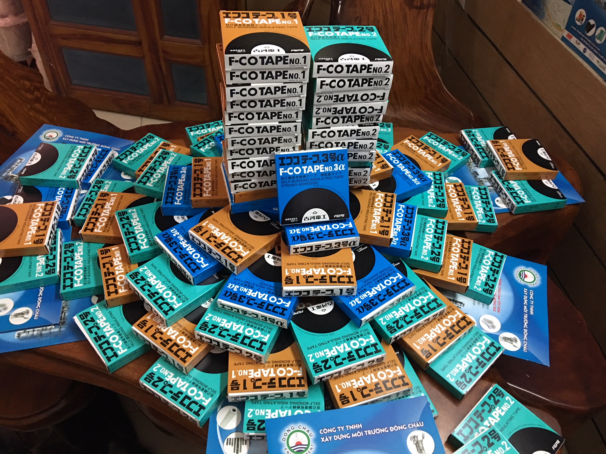 Phân phối băng keo điện F-Co Tape Nhật Bản các chủng loại