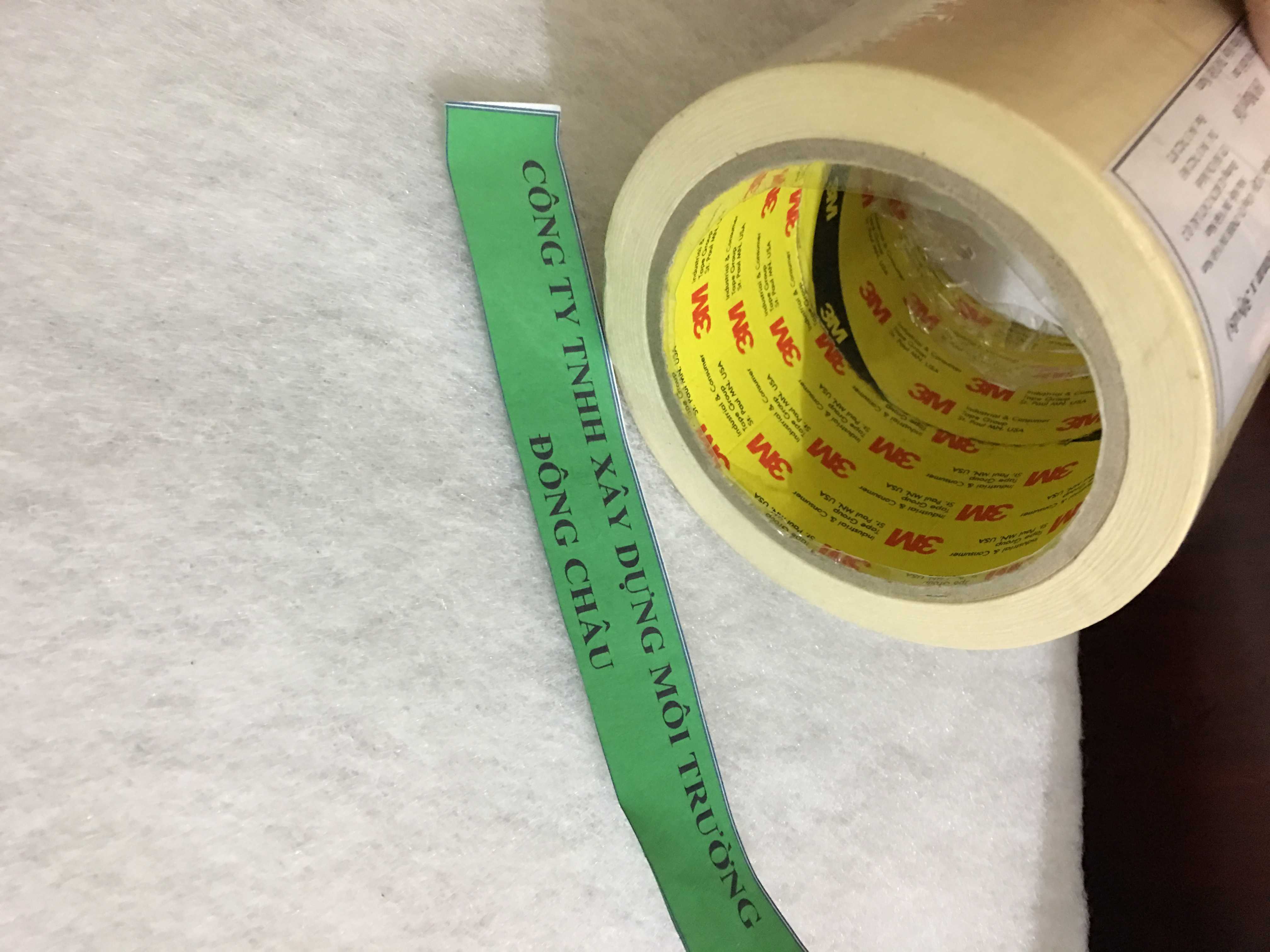 đông châu phân phối Băng keo giấy 3m masking tape 2600