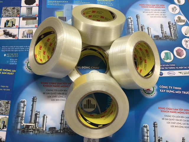 Băng keo sợi thủy tinh dính tốt, chịu lực cao 3M 897