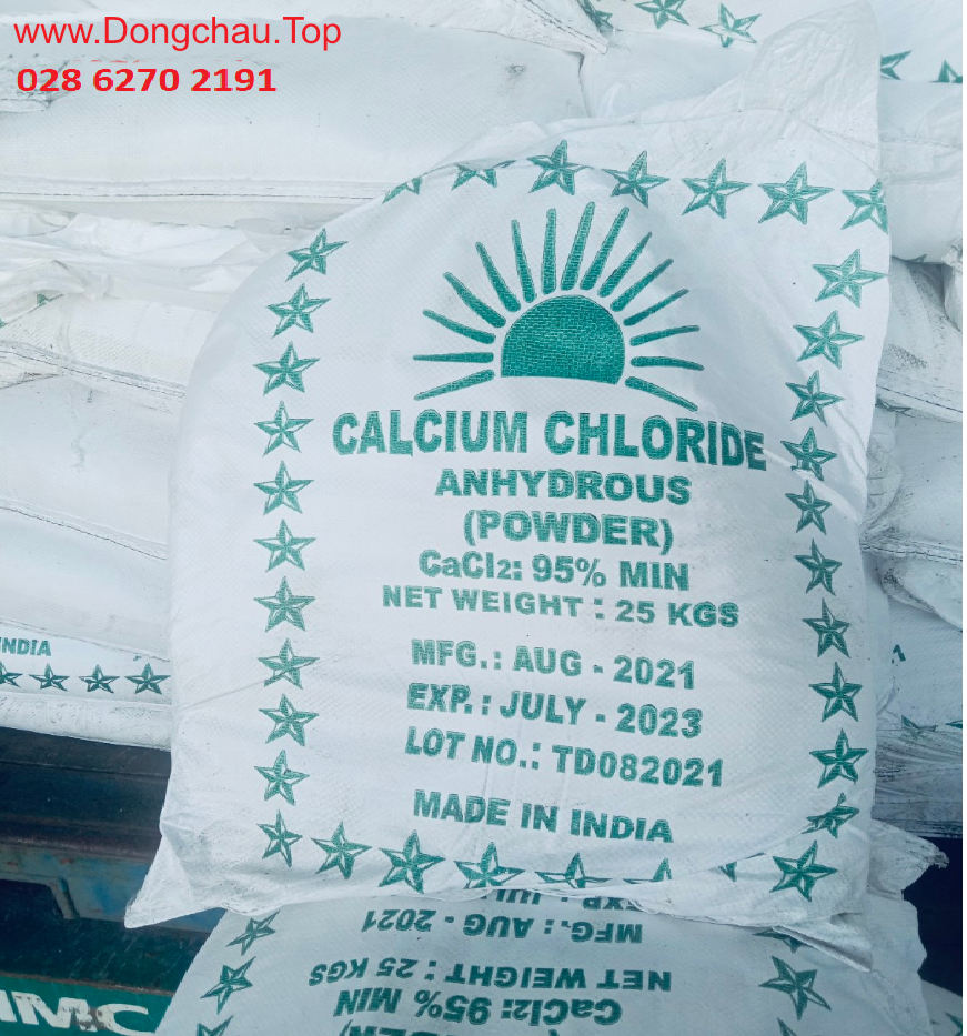 Bột Canxi Cloride Ấn Độ chính hãng giá rẻ