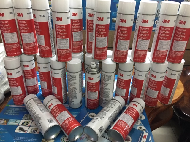 Đại lý phân phối chai xịt tẩy keo và nhựa đường màu đỏ 3M 08987 Đại lý phân phối chai xịt tẩy keo và nhựa đường màu đỏ 3M 08987