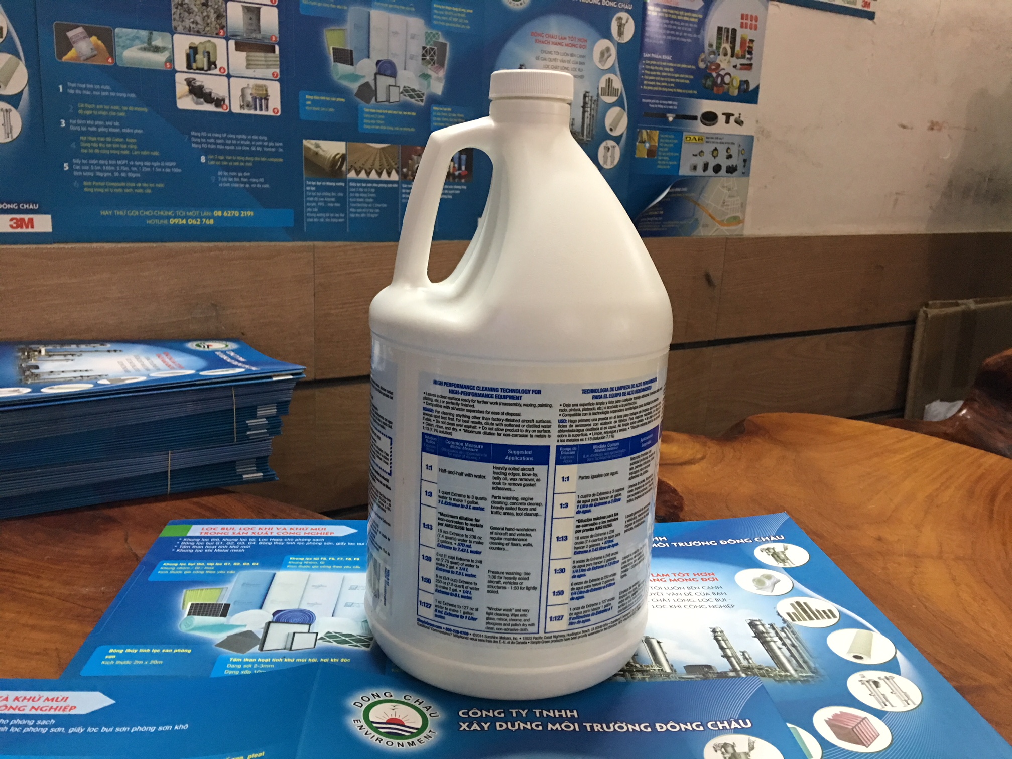 thành phần tính chất Dung dịch tẩy rửa công nghiệp Simple Green Extreme 3.78l