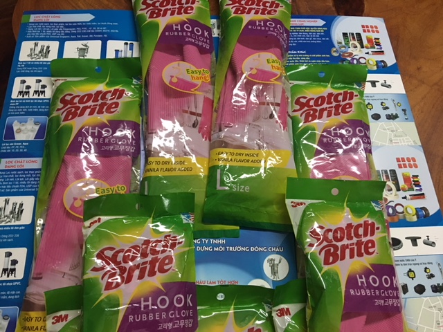 giao hàng số lượng Găng tay 3M cao su cho nhà bếp