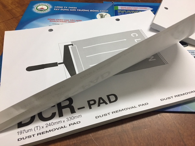 bên trong Giấy dính bụi phòng sạch DCR Pad