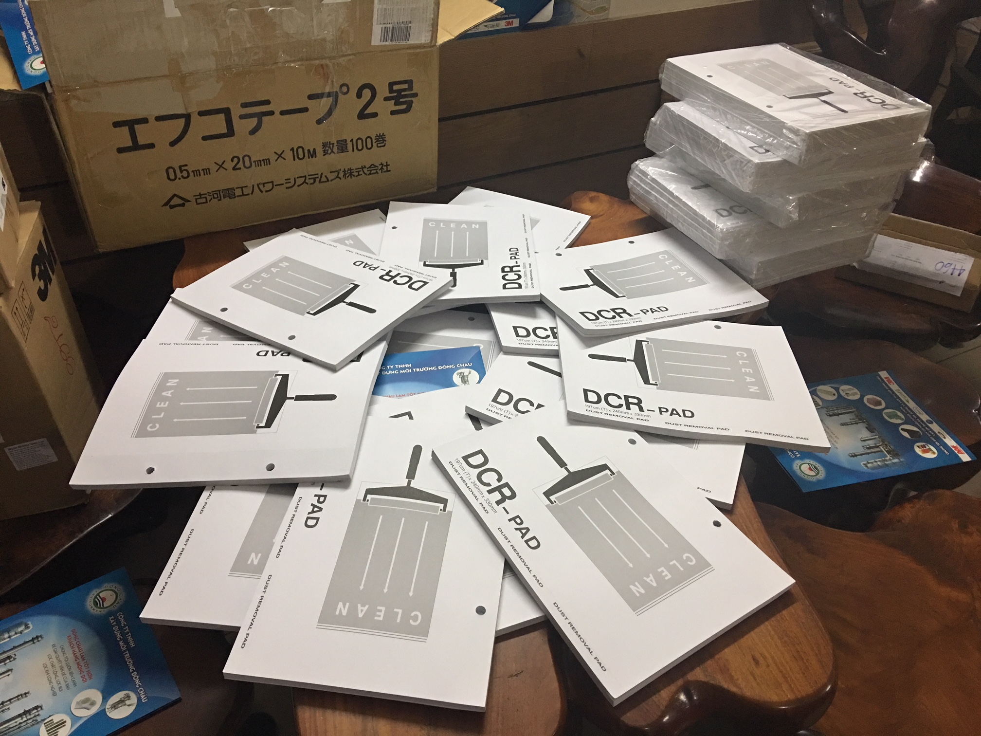 liên hệ đông châu báo giá Giấy dính bụi phòng sạch DCR Pad