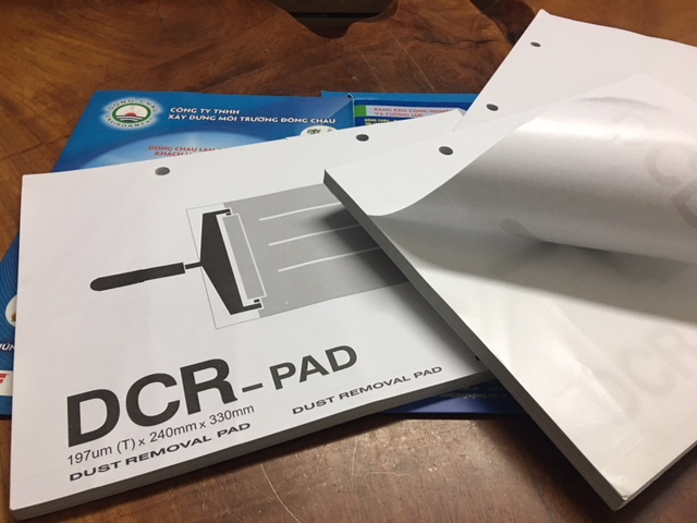 báo giá Giấy dính bụi phòng sạch DCR PAD A4