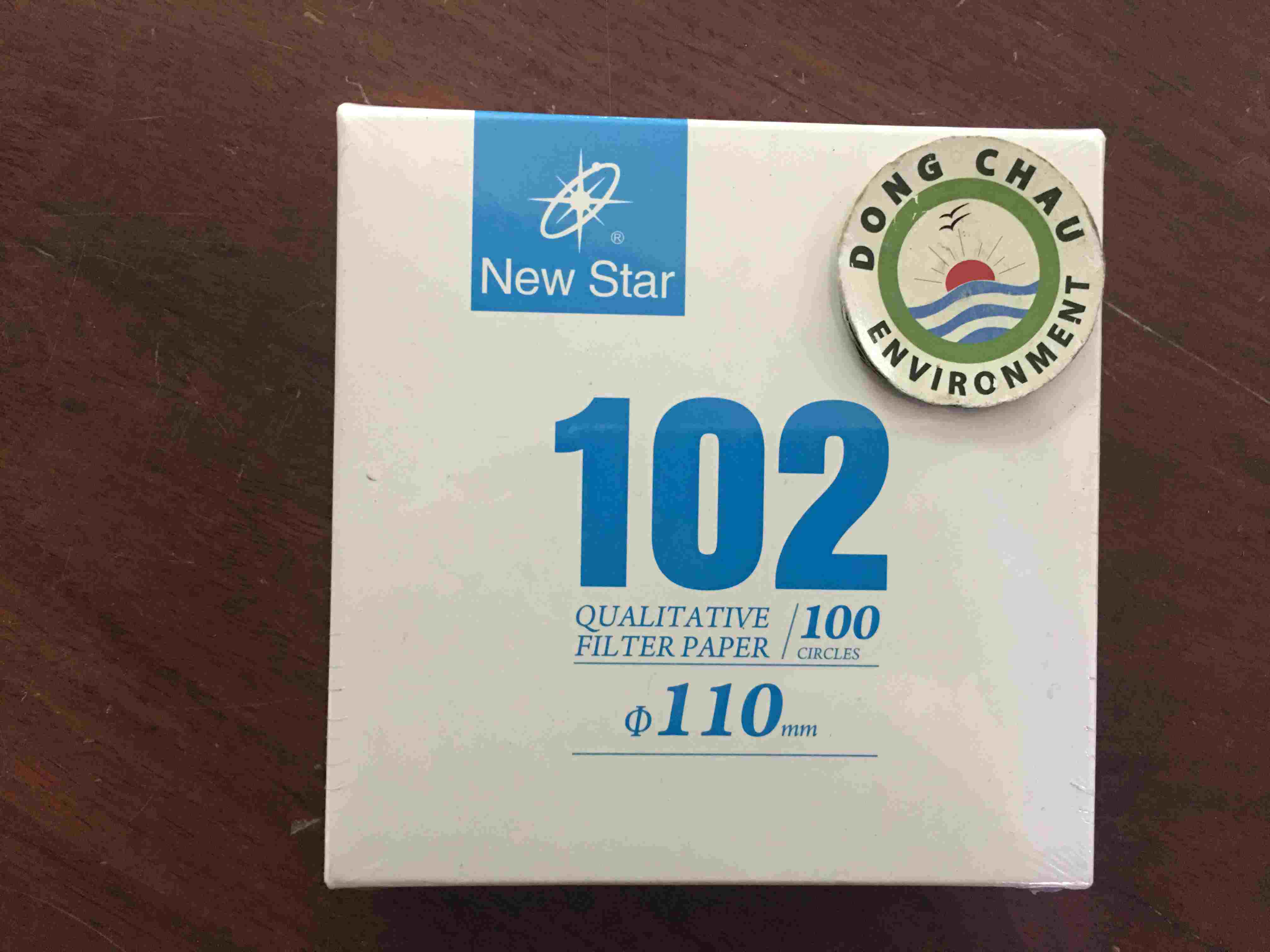 kiểm tra mã hàng Giấy lọc thí nghiệm newstar định tính 102-110