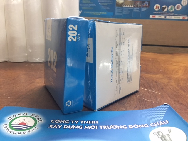 chi tiết thông tin mặt trước và mặt sau Giấy lọc thí nghiệm Newstar 202-110mm