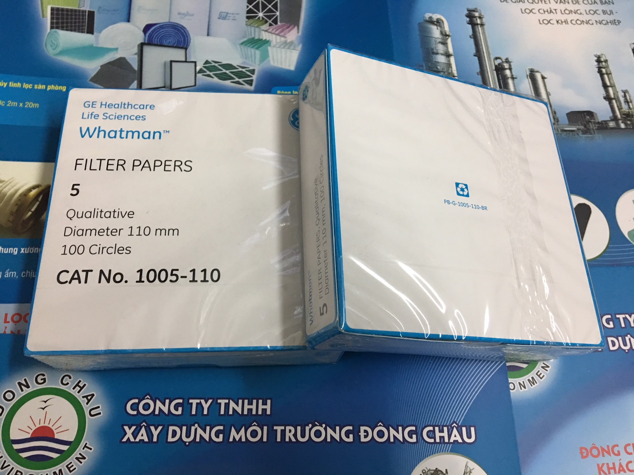 kiểm tra mã hàng Giấy lọc Whatman 1005-110 số 5