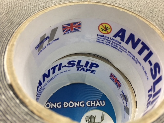 cấu tạo bên trong Heskin ĐEN Băng keo chống trơn trượt UK