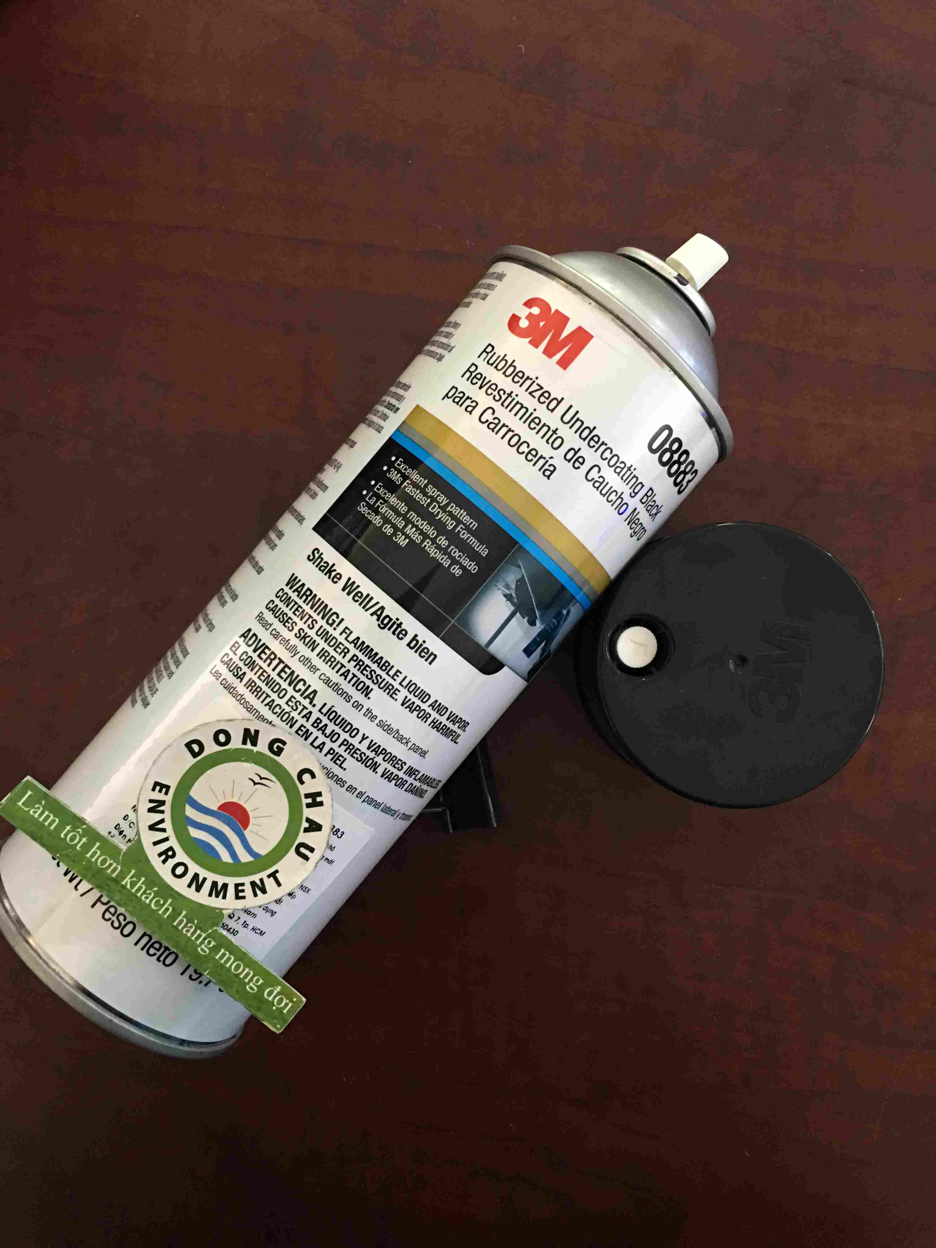 3m-08883 Chai xịt đệm lót cao su, phủ gầm ô tô 3M 08883 bên trong