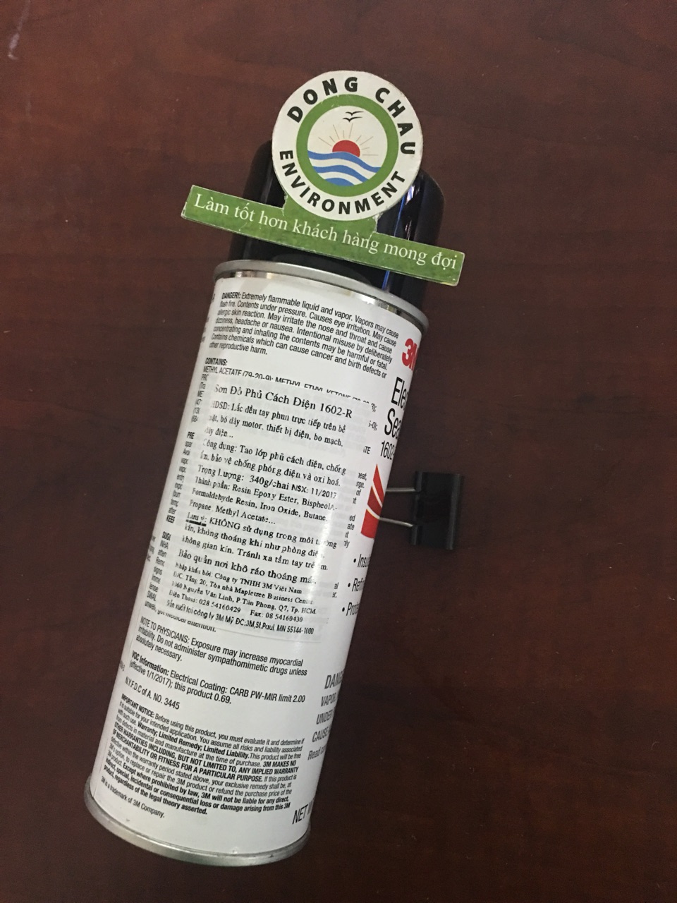 1602-xit-cach-dien thông tin xuất xứ Chai xịt cách điện 3m 1602