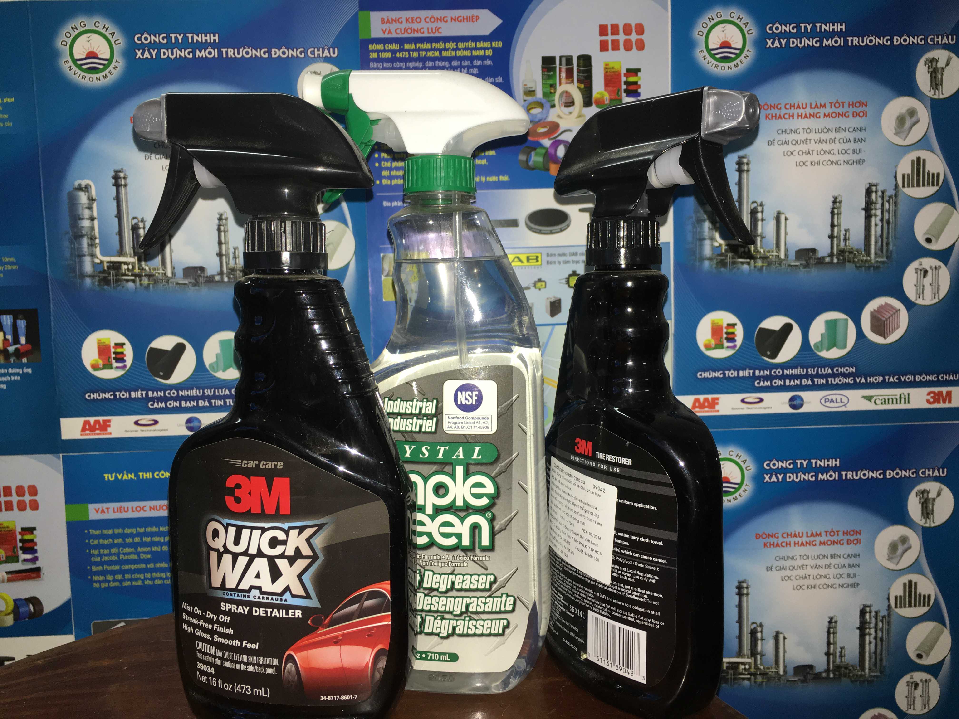 3m-39034 Chai xịt đánh bóng xe 3M Quick Wax và chai xịt đa năng