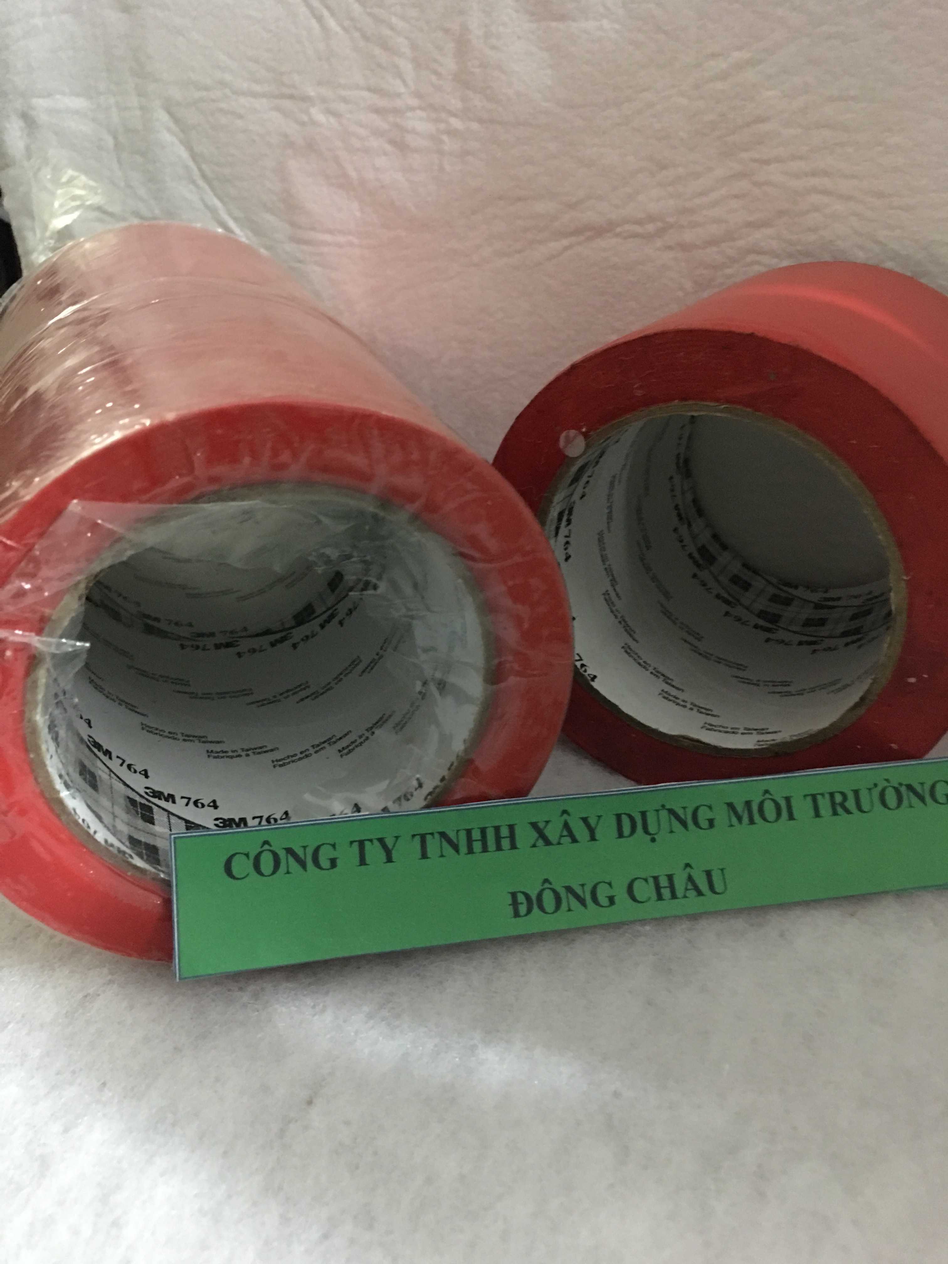 3m-764-do-dan-san đông châu phân phối Băng keo dán nền 3M 764 50mm x 33m (Đỏ)