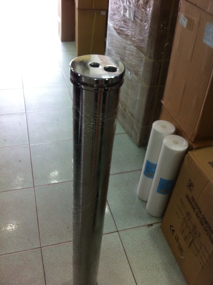 Vỏ inox 304 cho màng RO 4040 Vỏ inox 304 cho màng RO 4040