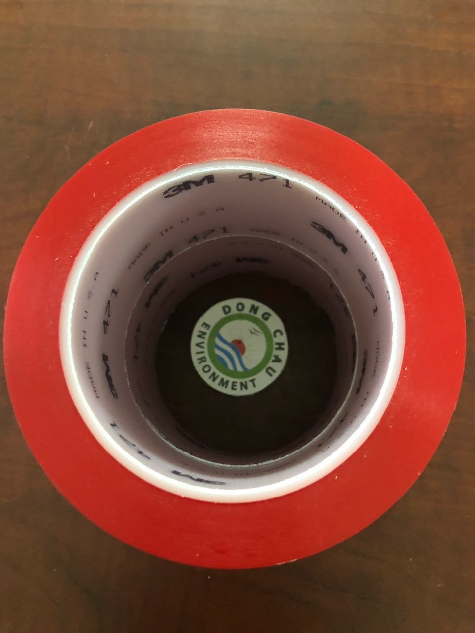 bang-keo-471-do-dan-nen cấu tạo bên trong Băng keo dán nền màu đỏ 3M 471