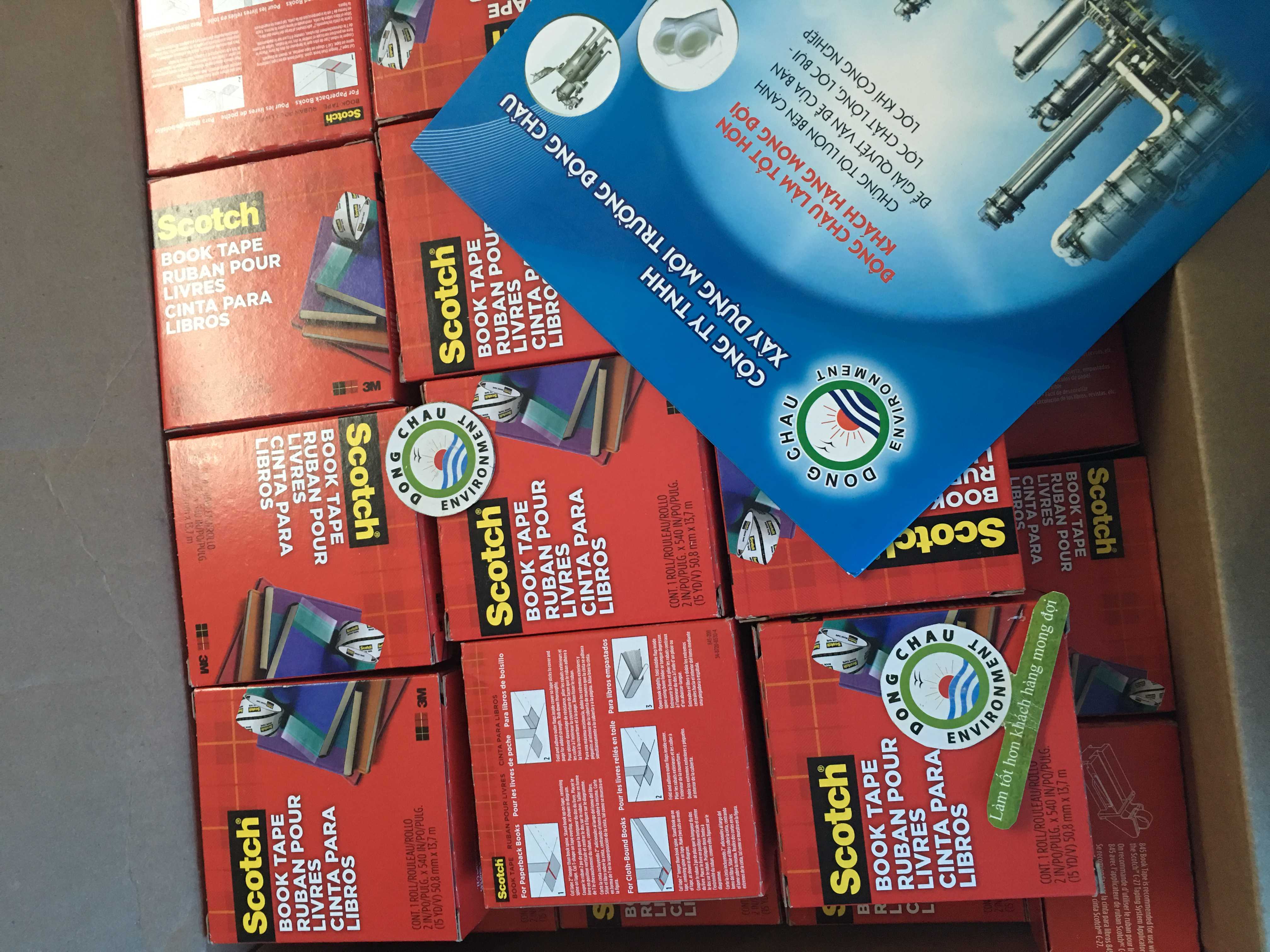 bang-keo-co-dinh-bao-ve-sach-quy Băng keo dán sách 3M scotch 845 Book Tape