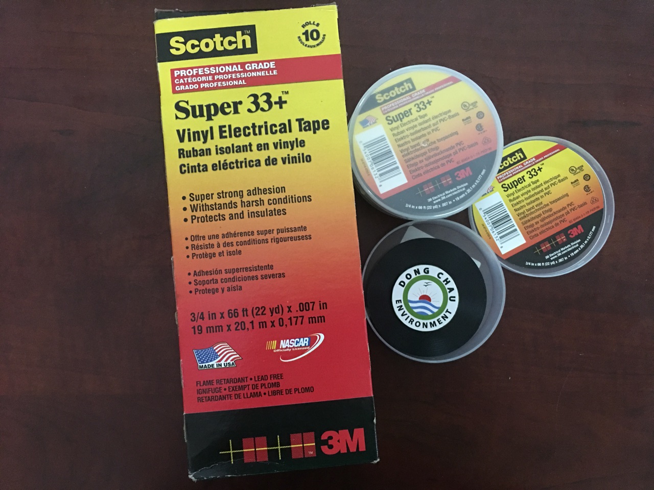 bang-keo-dien-scotch-33 Băng keo điện 3M Scotch 33+ dính tốt, không giòn, cách điện lên đến 600V