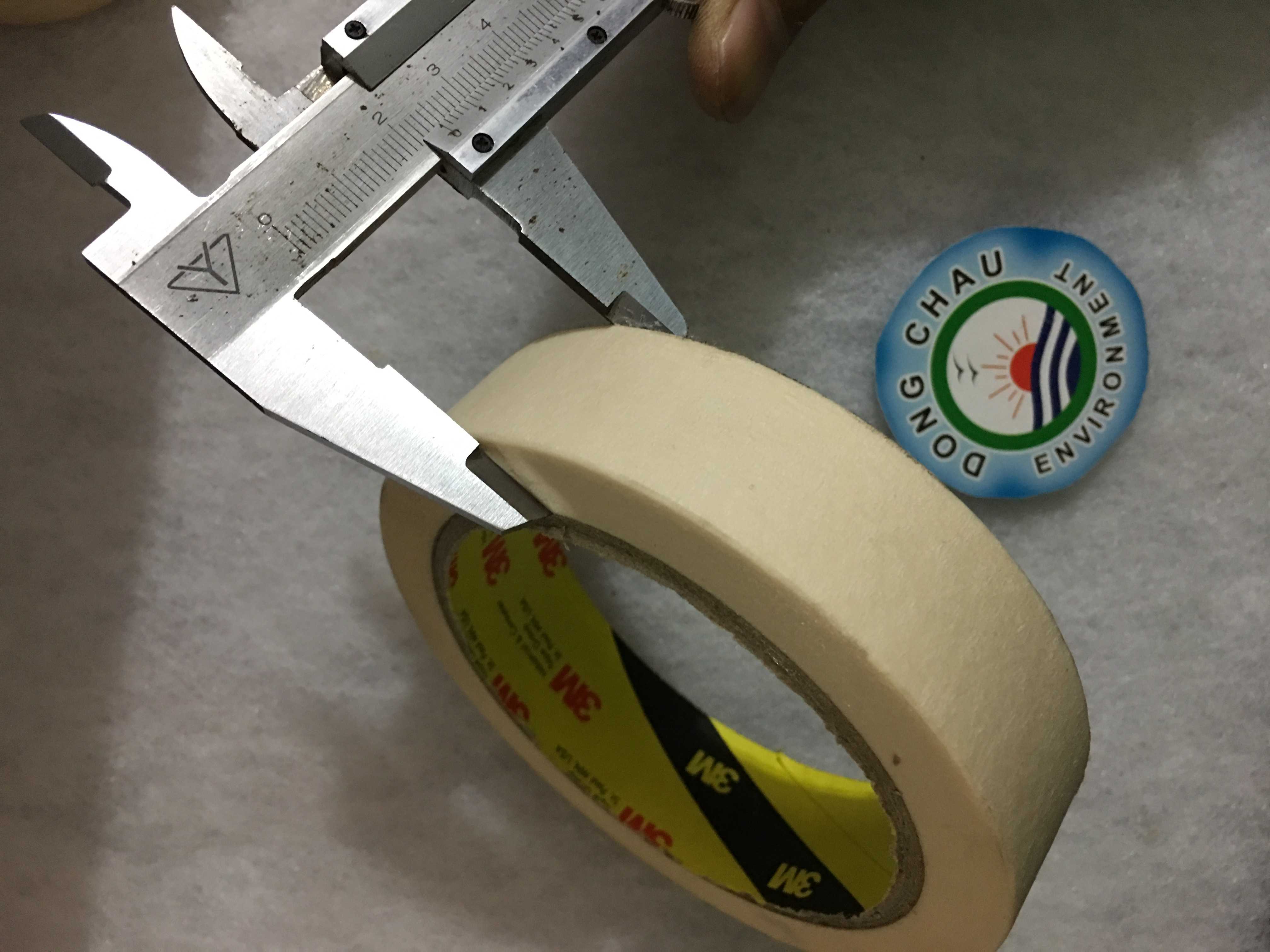 bang-keo-giay-3m-25-mm đo test Băng keo giấy 3m masking tape 2600