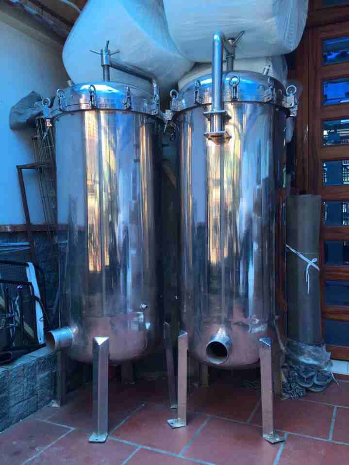 binh-loc-40-loi-40-inch Bình lọc công nghiệp lưu lượng lớn 40 lõi 40 inch DOE Trung Quốc