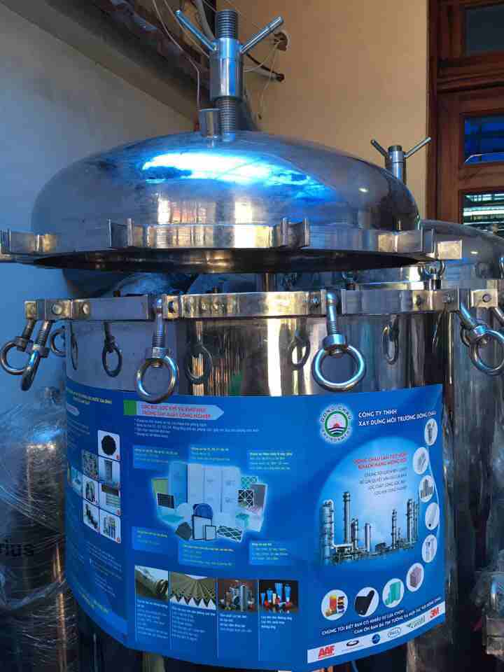 binh-loc-inox-TQ-40-loi-40-inch Bình lọc công nghiệp lưu lượng lớn 40 lõi 40 inch DOE Trung Quốc