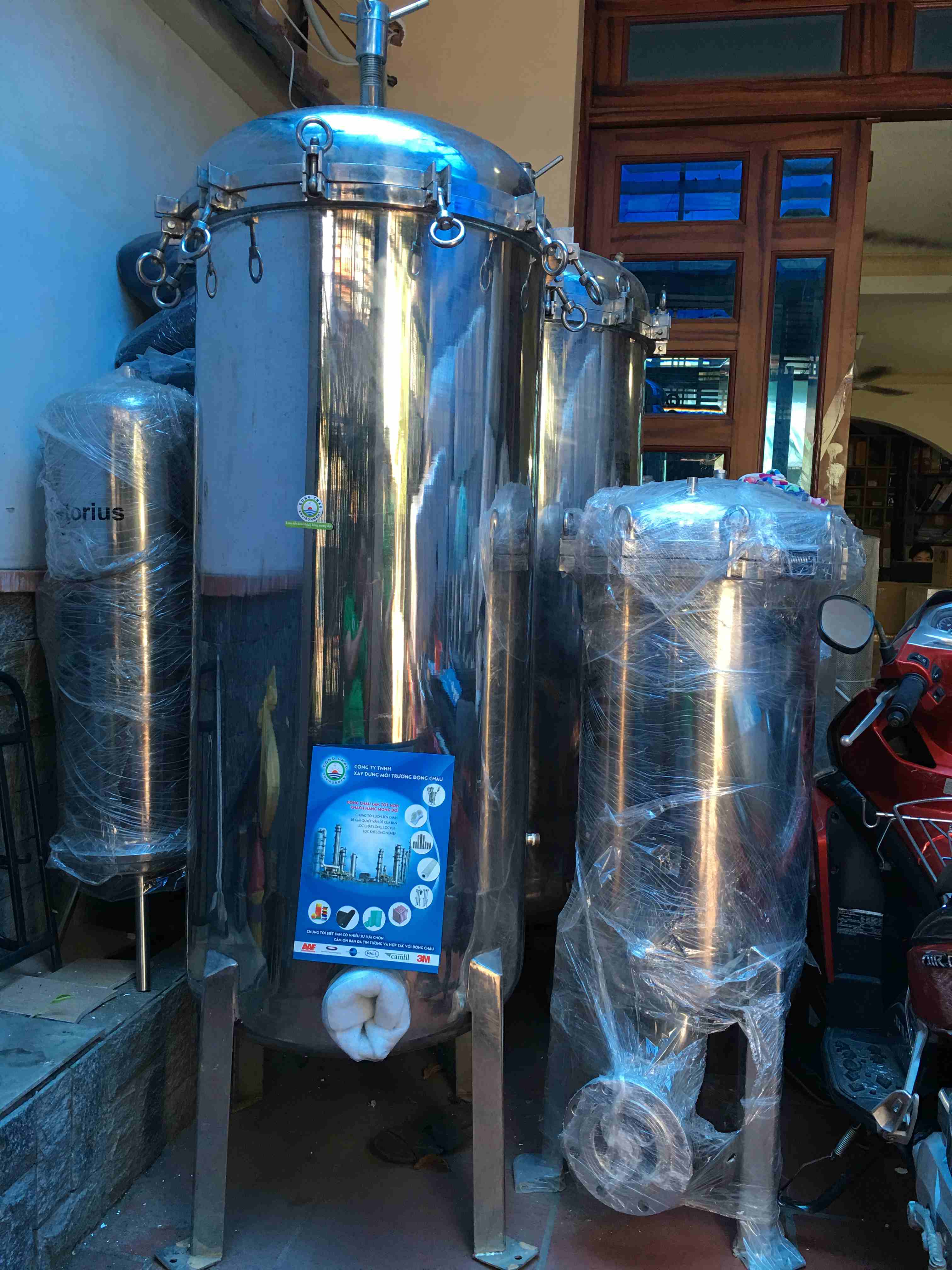 binh-loc-nuoc-cong-suat-lon-binh-loc-40-inch-40-loi-TQ Bình lọc công nghiệp lưu lượng lớn 40 lõi 40 inch DOE Trung Quốc