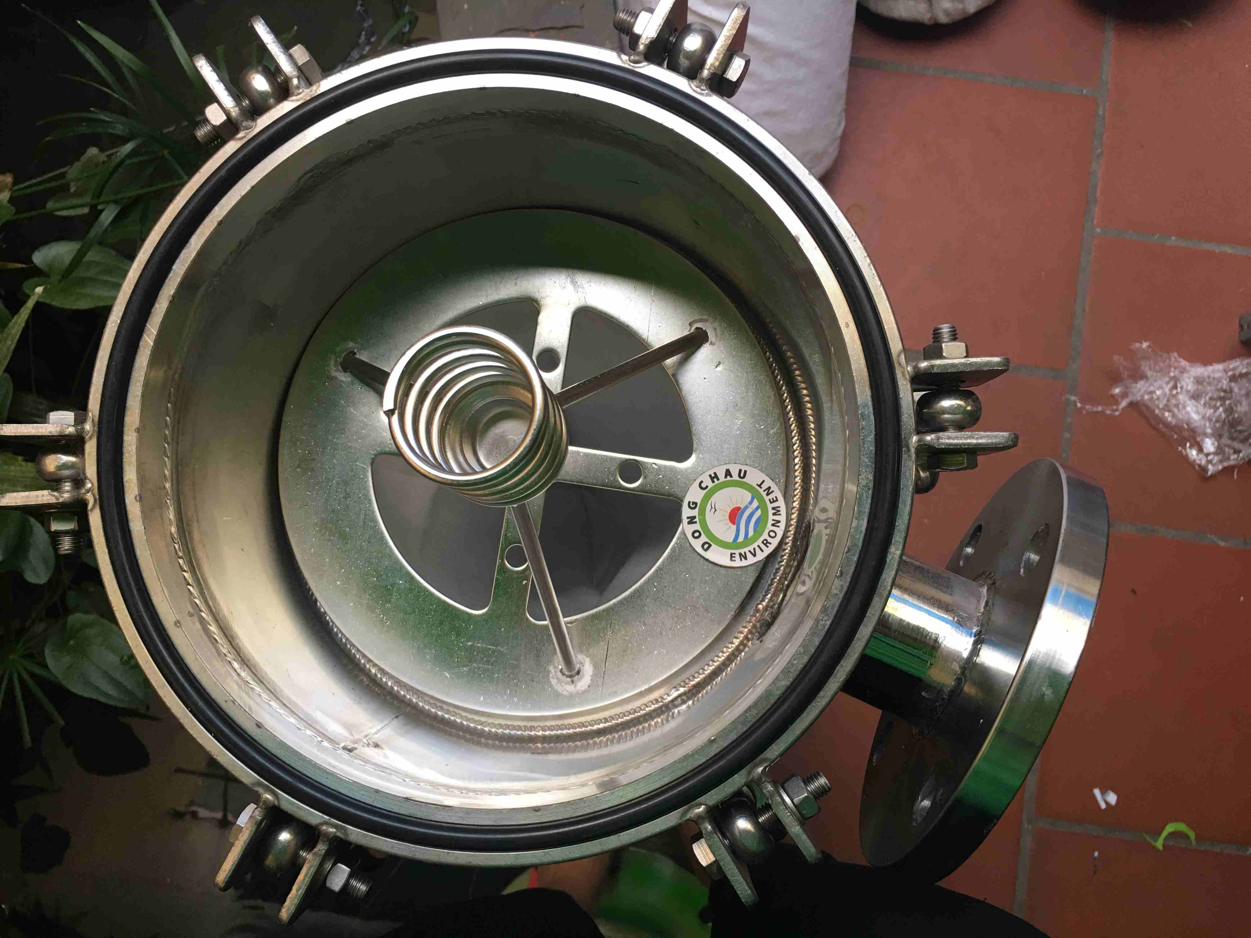 binh-loc-nuoc-thai-inox-1-tui-size-1 chụp giữ túi lọc Bình lọc 1 túi size 1 Trung Quốc