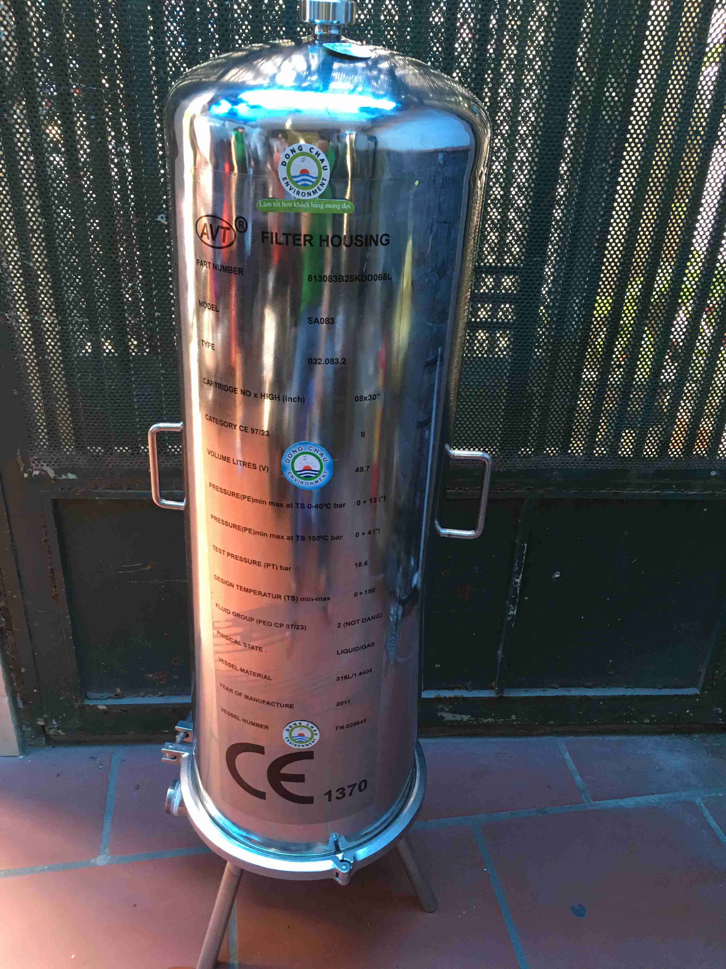 binh-loc-tieu-chuan-duoc-pham-inox-7-loi chi tiết Bình lọc vệ sinh 7 lõi 30 inch oring 226