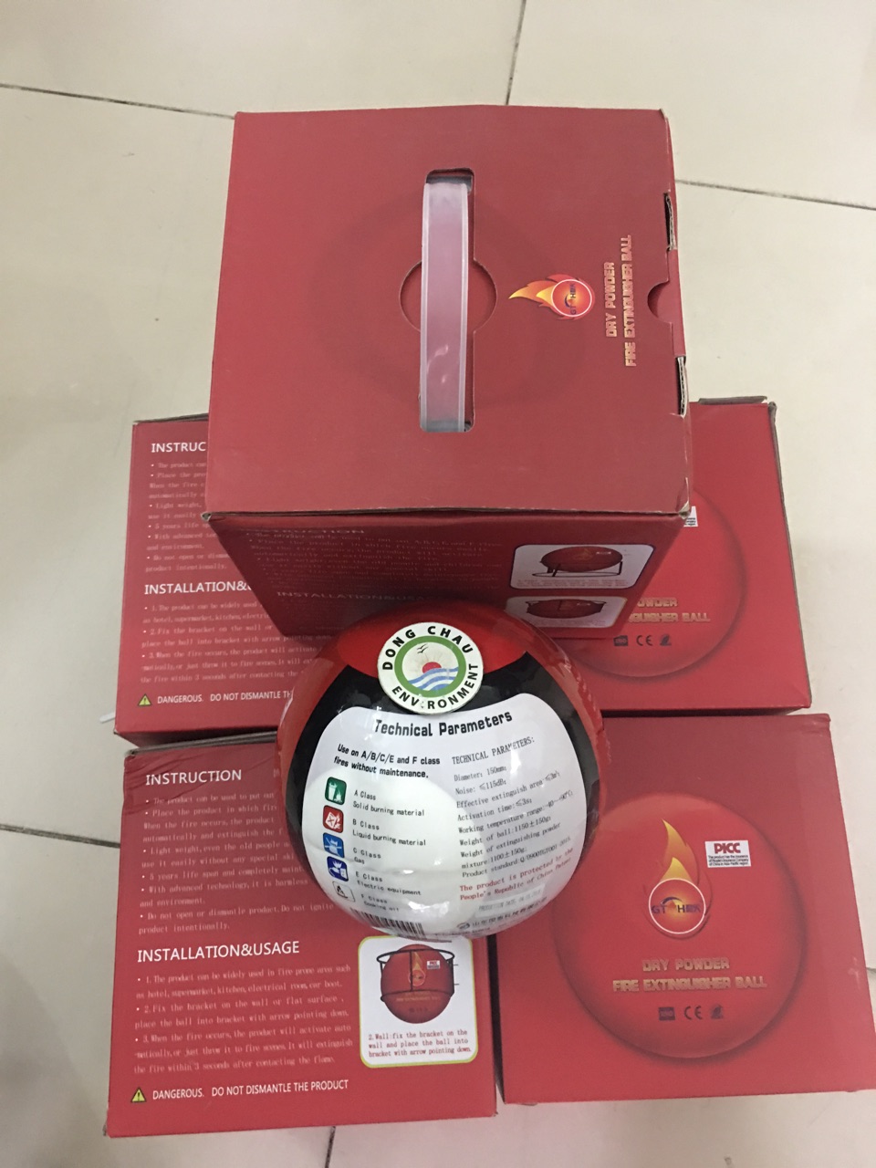 bong-chua-chay Quả bóng chữa cháy cho gia đình, căn hộ chung cư