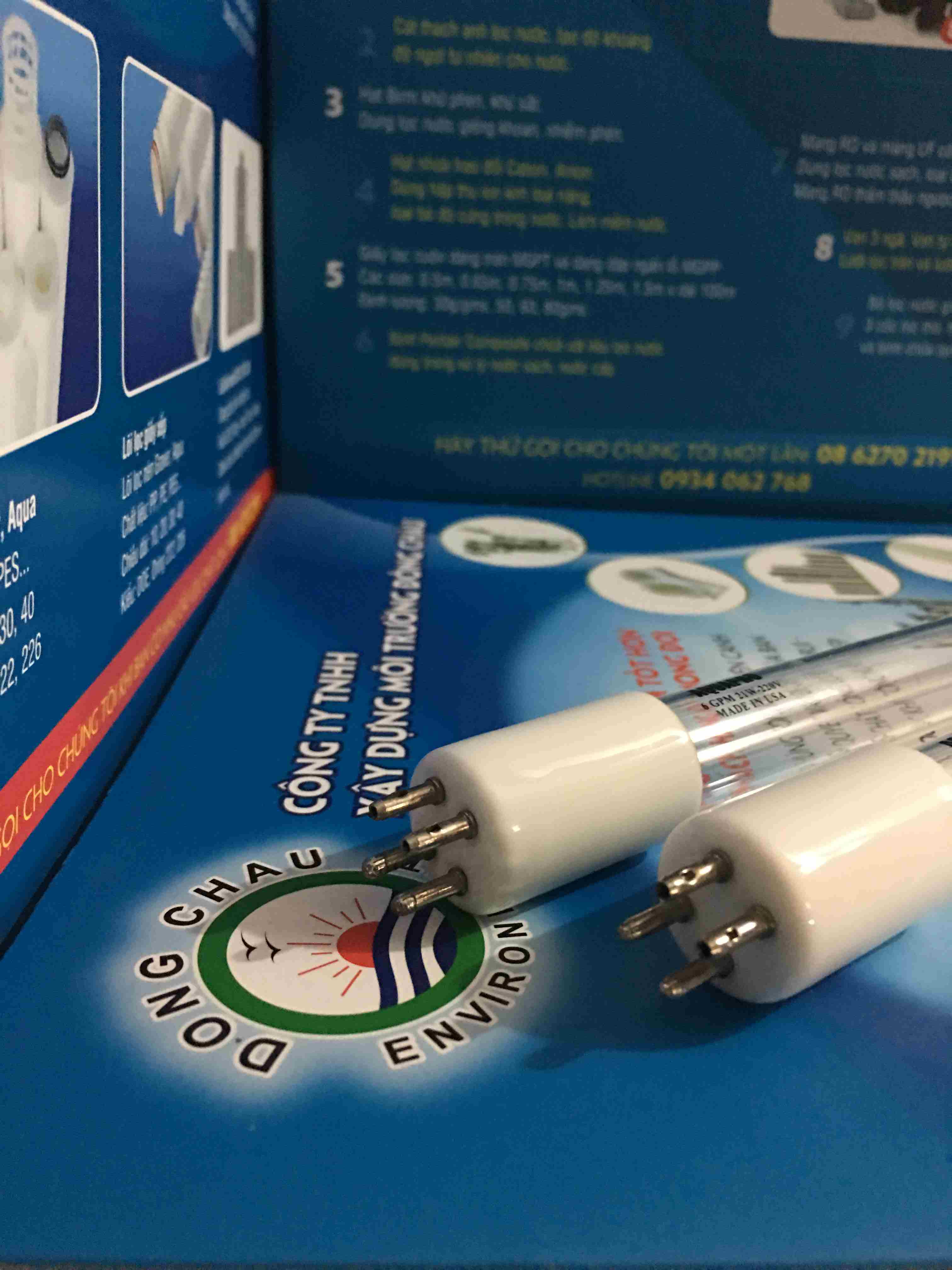 bong-den-21w-aquapro-khu-trung đầu cắm 4 chấu Bộ đèn khử trùng nước UV Aquapro công suất 21W