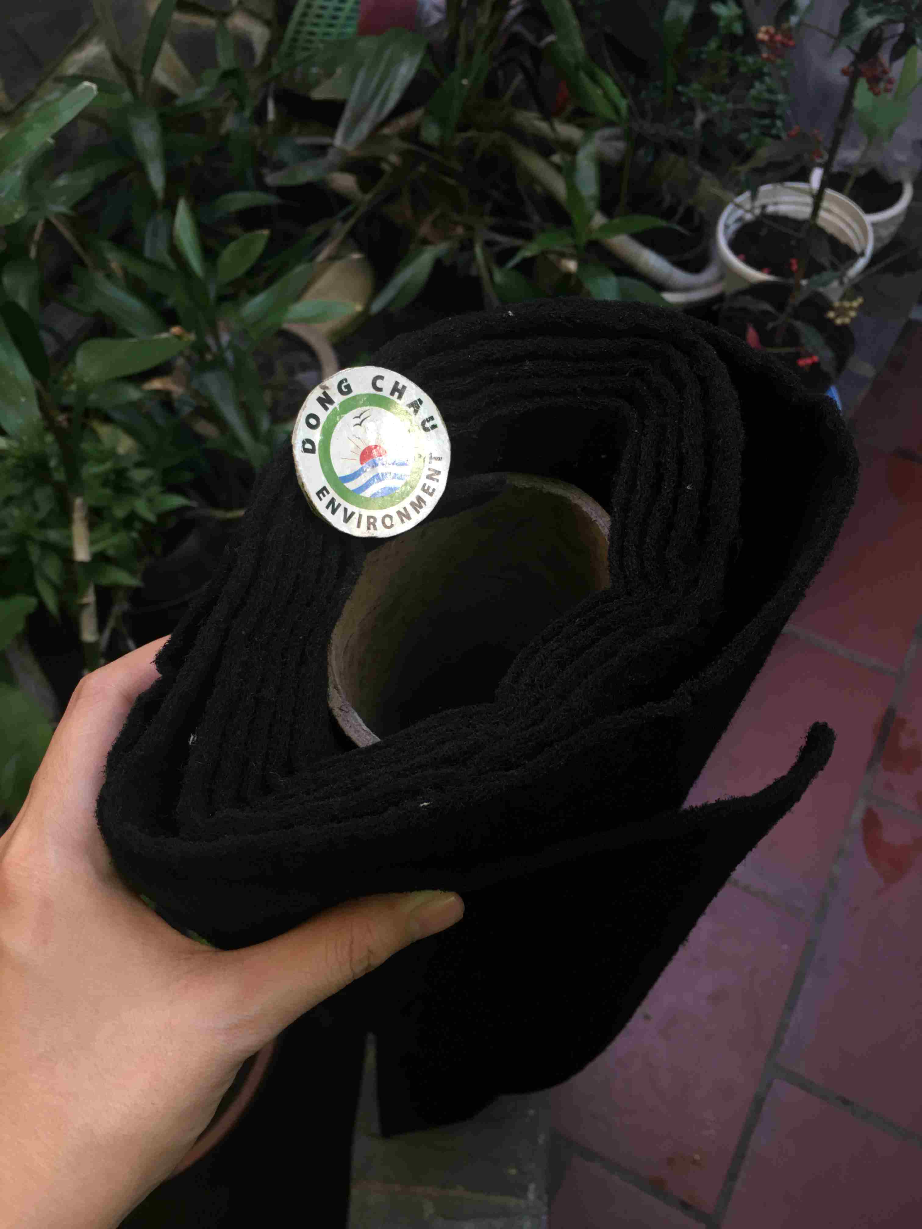 cacbon-soi-3mm bên trong vật liệu Cuộn Carbon dạng sợi 3mm lọc bụi, khử mùi