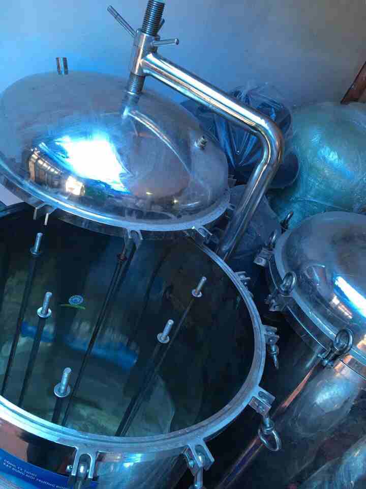 cau-truc-ben-trong-binh-loc-inox-TQ-40-loi-40-inch Bình lọc công nghiệp lưu lượng lớn 40 lõi 40 inch DOE Trung Quốc