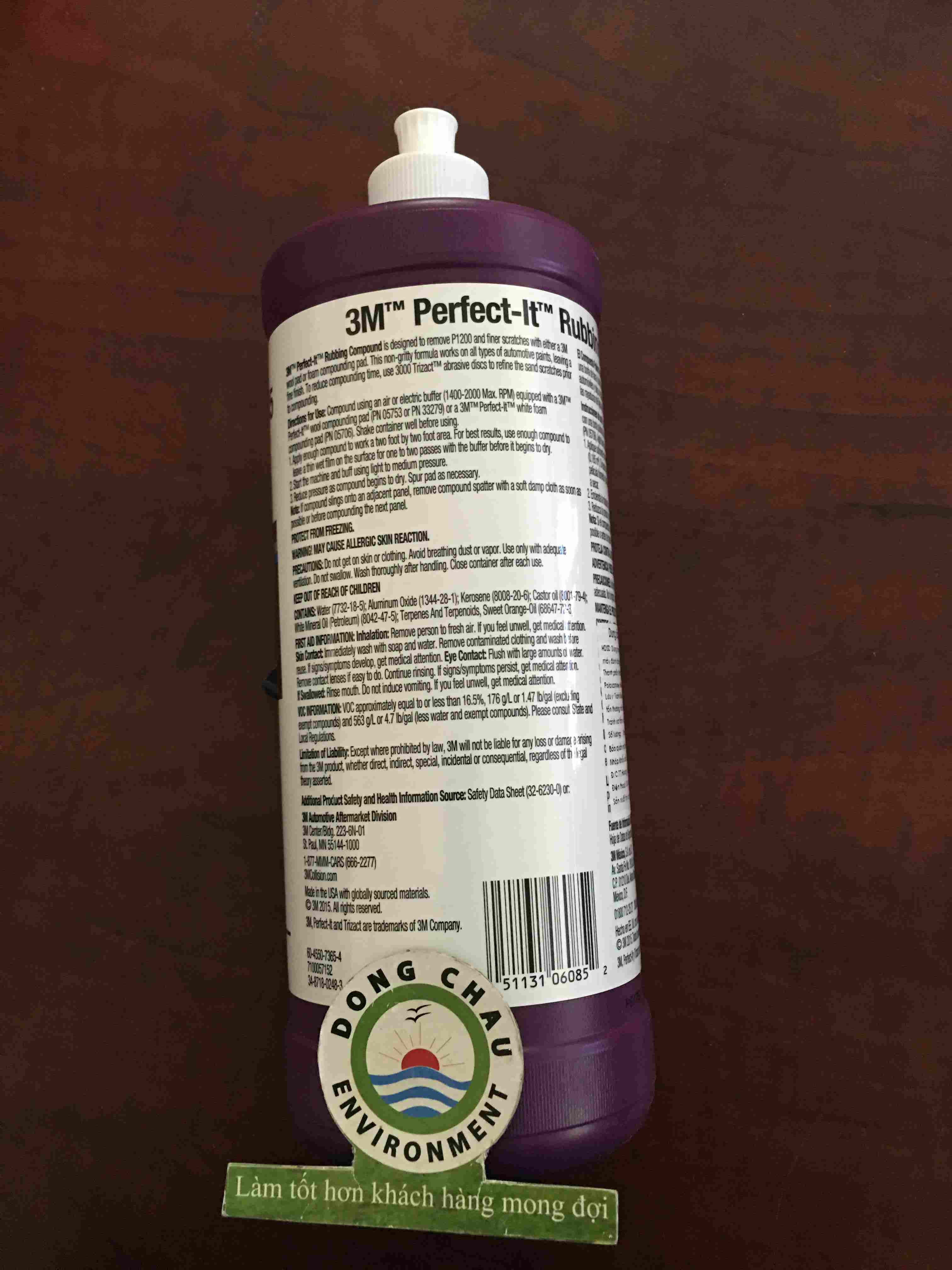 chai-danh-bong-o-to-3m-06085 liên hệ đông châu cung cấp Chai đánh bóng 3M 06085
