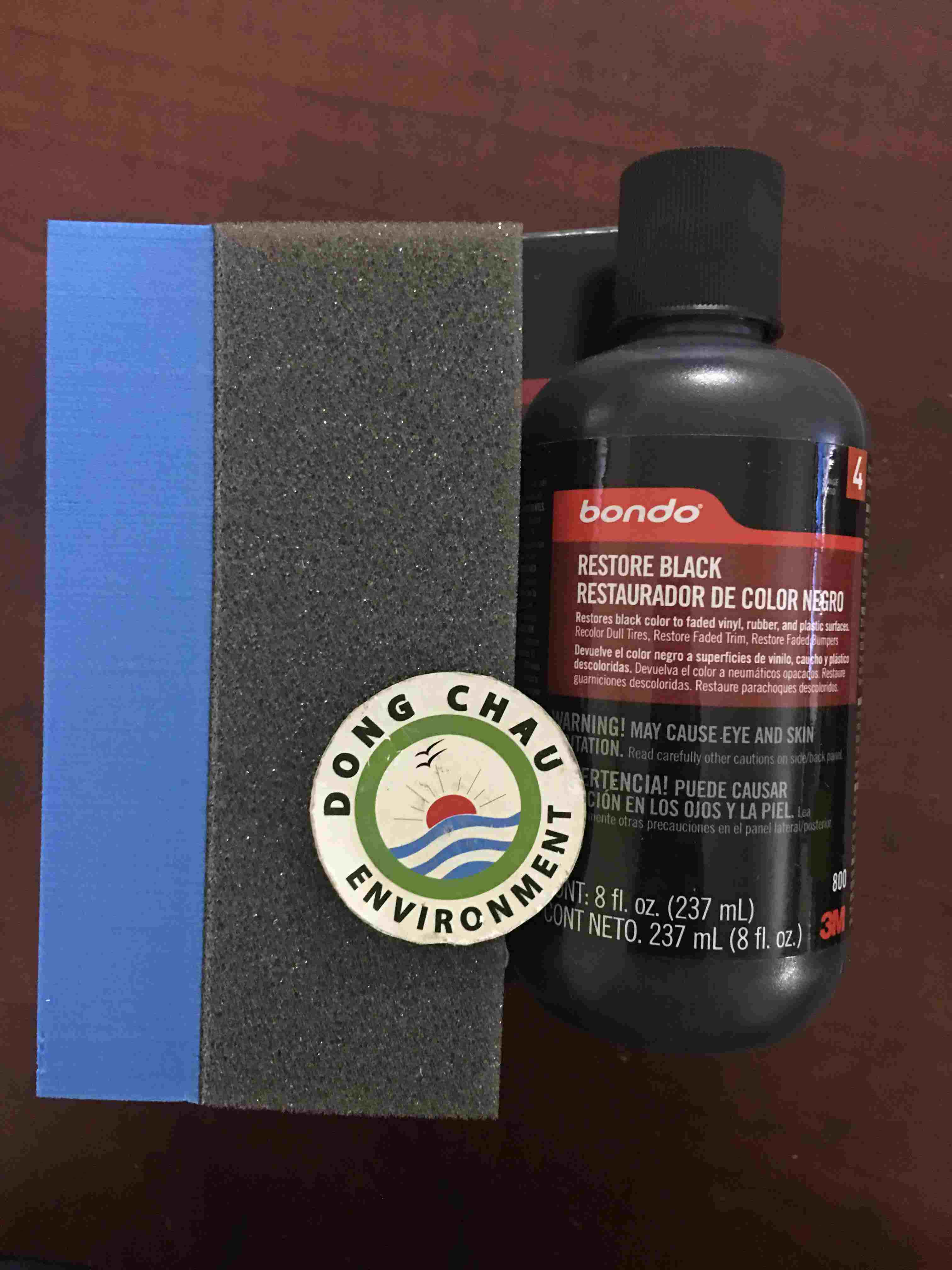 chau-su-dung-cho-son-den-3m-bondo Chai 3M Bondo phục hồi nhựa nhám màu sơn đen chính hãng