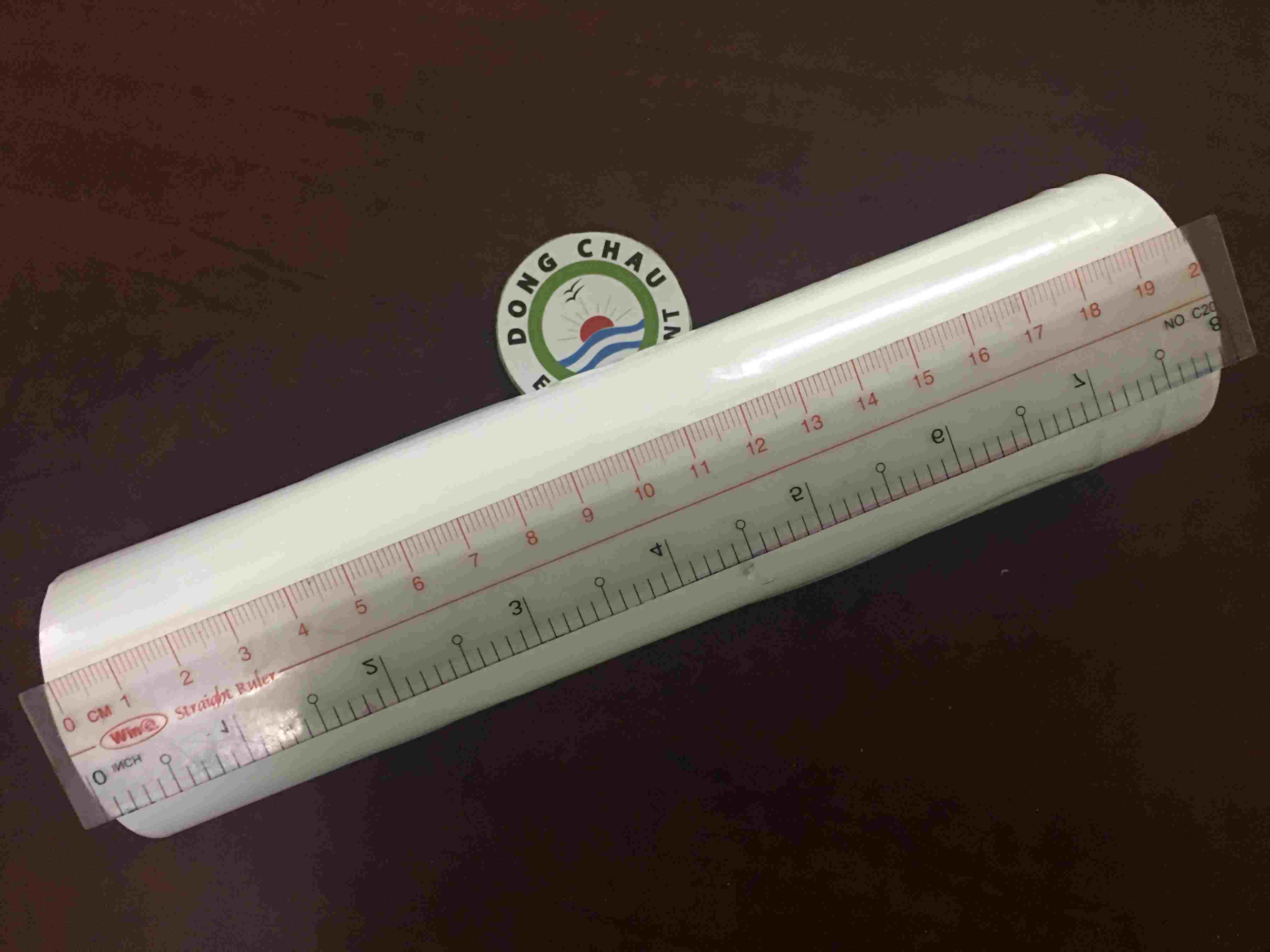 con-lan-phong-sach-8-inch chiều dài Con lăn dính bụi 8-inch màu trắng