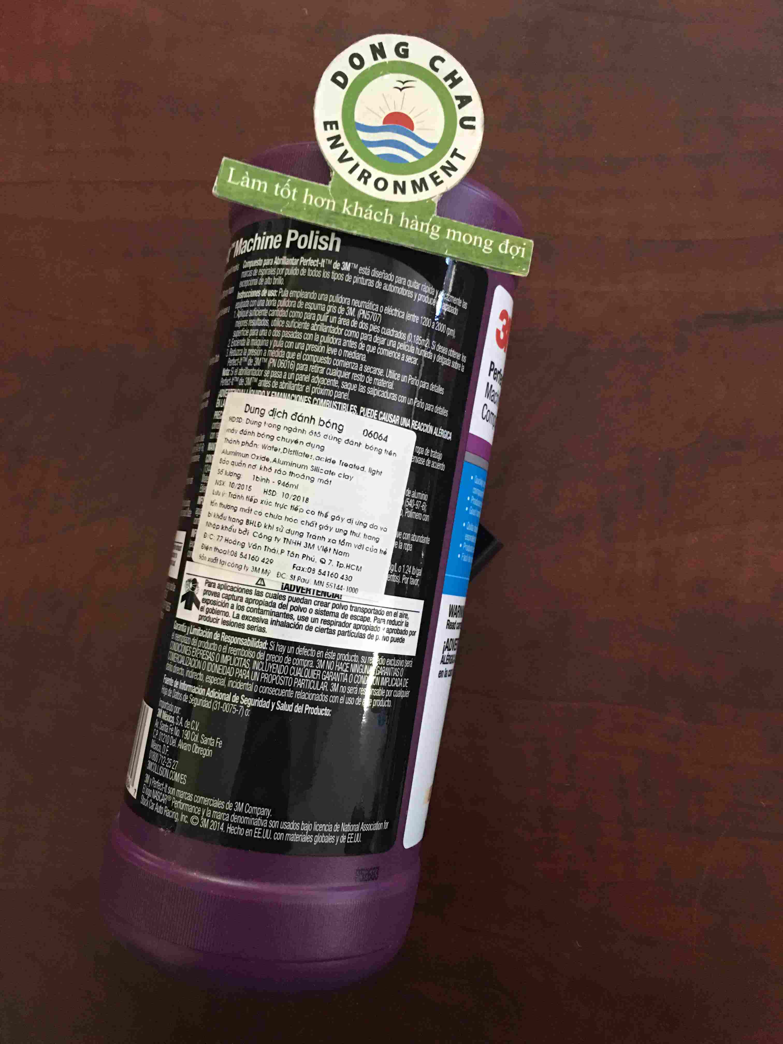 danh-bong-son-o-to-3m-06064 hướng dẫn sử dụng Chai dung dịch đánh bóng xe ô tô 3M 06064