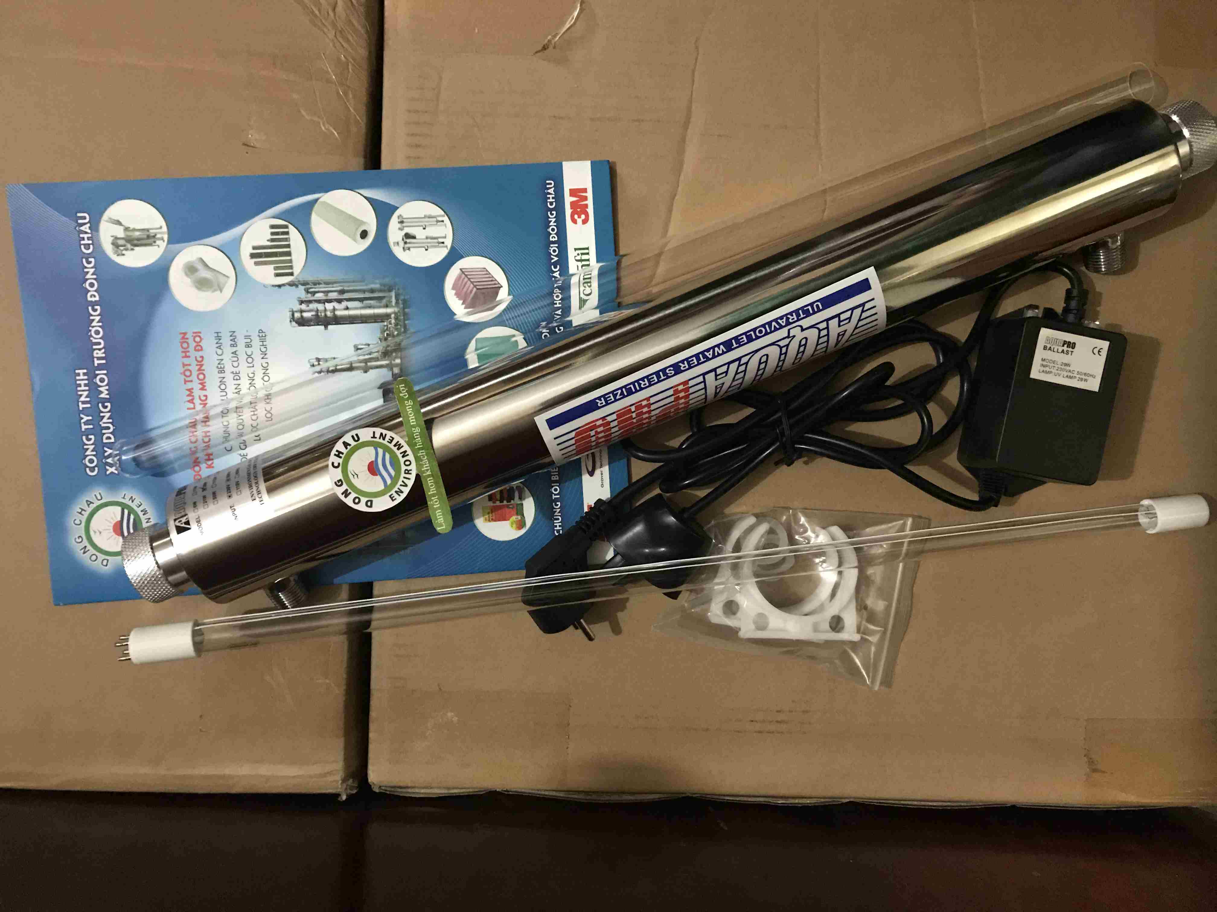 den-29w-48l-p liên hệ đông châu phân phối Bộ đèn uv diệt khuẩn nước 29W