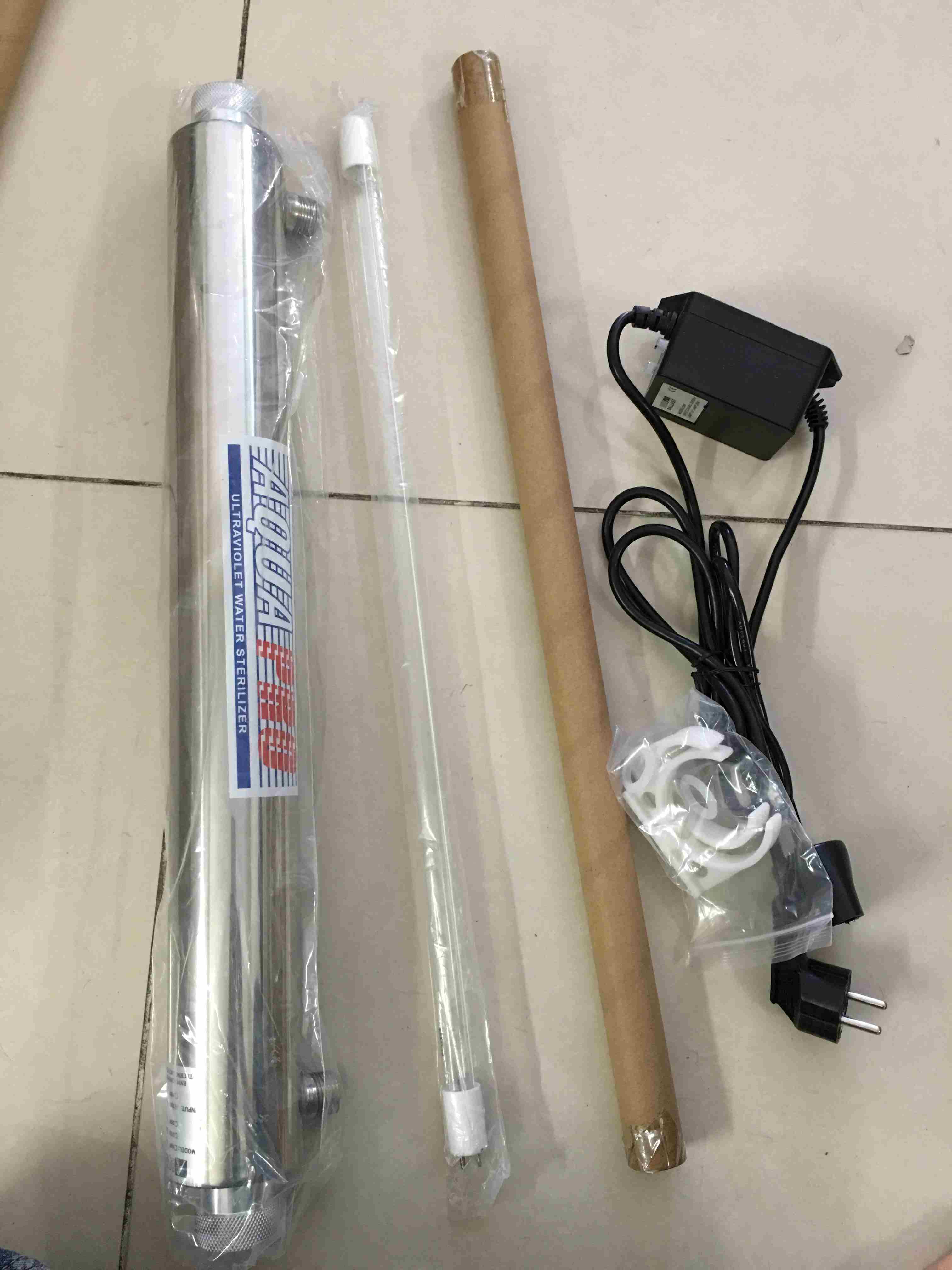 den-uv-29-w liên hệ đông châu cung cấp Bộ đèn uv diệt khuẩn nước 29W