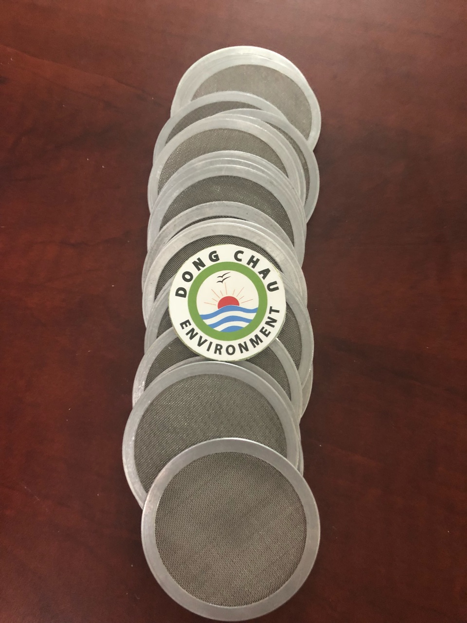 dia-loc-inox-tron-6-cm sản xuất số lượng Miếng inox tròn nhiều lớp có bọc viền